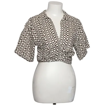 Crop top (Brun, Vit, Flerfärgad) från LeGer Linne, Viskos
