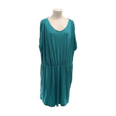 Dress (Turquoise) from Janina Curved Elastane, Viscose