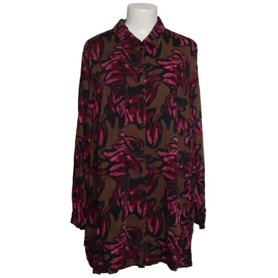 Bluse (Brun, Pink, Sort) fra Samoon