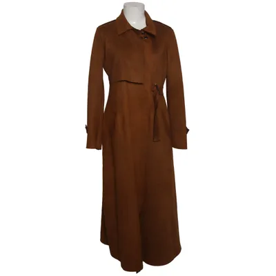 Trenchcoat (Brun) fra MCG Bomuld, Elastan, Polyester