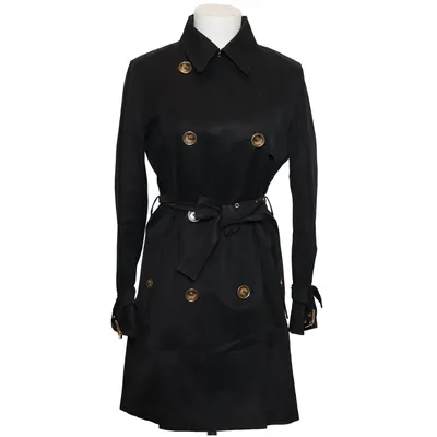 Trenchcoat (Svart) från Weekend MaxMara Bomull, Viskos