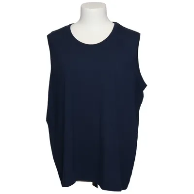 Tank Top (Blue) from Malva Elastane, Viscose