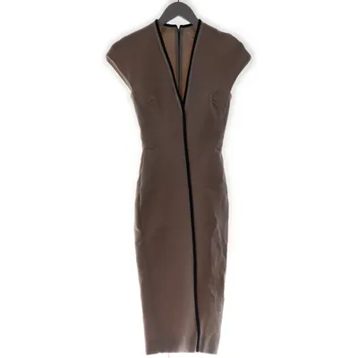 Klänning (Beige, Svart, Vit) från Victoria Beckham Elastan, Polyamid, Polyester, Polyuretan, Silke, Viskos