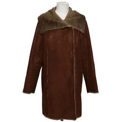 Shearlingjacka (Brun) från Camaïeu Akryl, Polyester