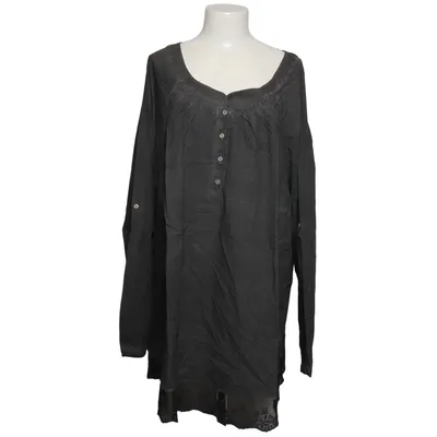 Blus (Grå) från Sheego Casual Bomull, Polyester