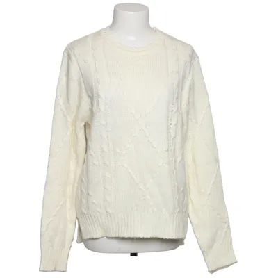 Sweater (White) from Smiling London Acrylic, Wool