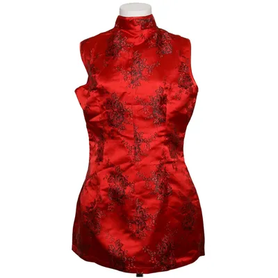 Cheongsam (Rød) fra Cottelli Collection Polyester
