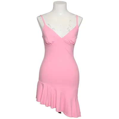 Klänning (Rosa) från Shein Elastan, Polyester