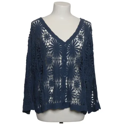 Strickjacke (Blau) von Ulla Popken Baumwolle