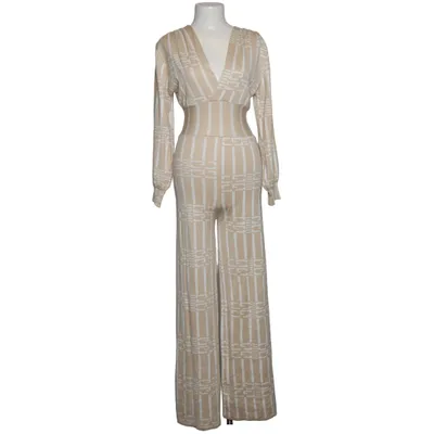 Jumpsuit (Beige, Wit) van Emma & Ashley