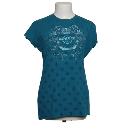 T-shirt (Blå) från Hard Rock Cafe Bomull, Elastan, Polyester