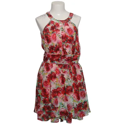 Kjole (Rød, Pink, Flerfarvet) fra ONLY Love Collection Elastan, Polyester