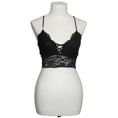 Crop top (Sort) fra Bershka