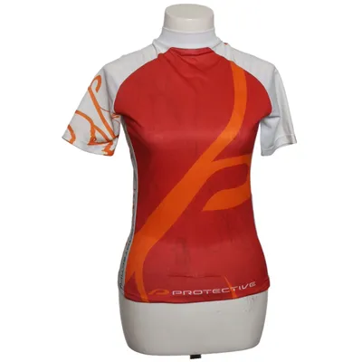 Cykeltrøje (Rød, Hvid, Orange) fra Protective Polyester
