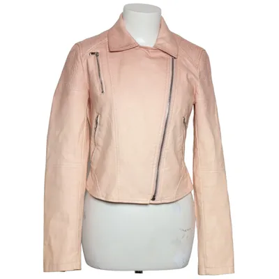 Bikerjacka (Beige, Rosa) från Morena Polyester, Polyuretan, Viskos