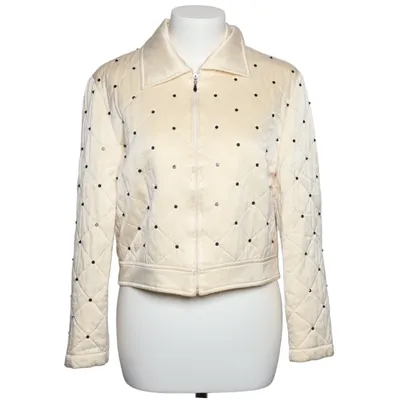 Jacka (Beige) från Escada Rävpäls, Silke, Ull