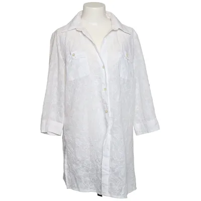 Blouse (Blanc) de My Way FER Coton, Polyester