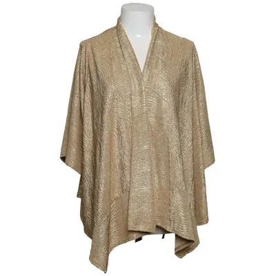 Cardigan (Or) de Alyssa Élasthane, Polyester