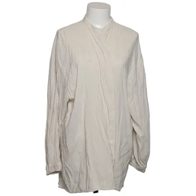 Blouse (Beige) from LCW Modest Linen, Polyester, Viscose