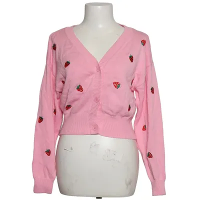 Strickjacke (Pink, Mehrfarbig) von Clockhouse by C&A Baumwolle