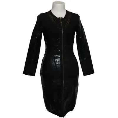 Jurk (Zwart) van Herve Leger Elastaan, Polyamide, Viscose