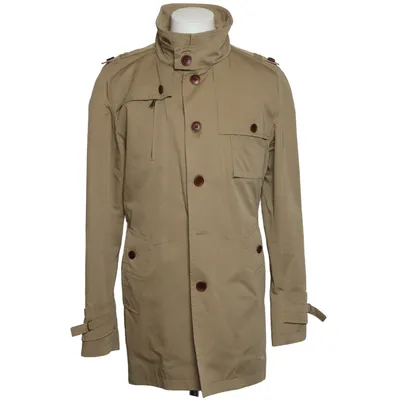 Trenchcoat (Beige) fra Johnny Love Bomuld