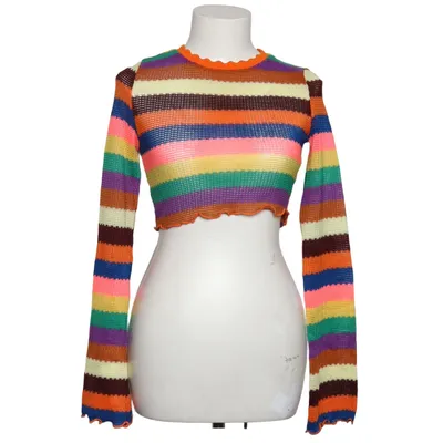 Crop top (Meerkleurig) van Bershka Elastaan, Polyester
