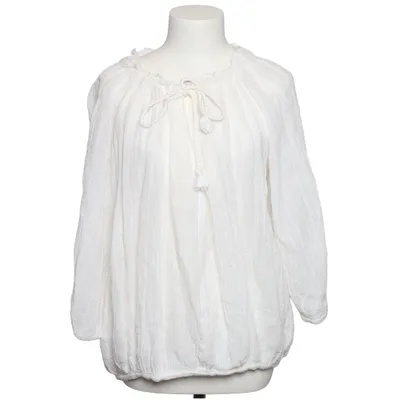 Blouse (Wit) van Masscob Katoen, Linnen