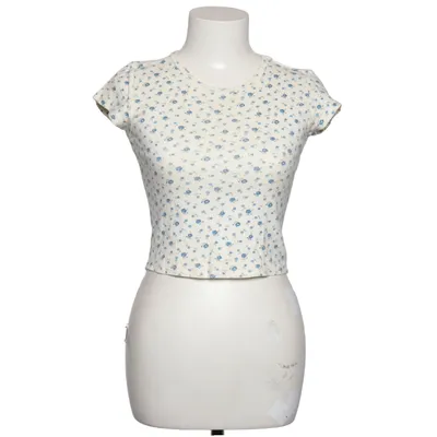T-shirt (Vit, Blå, Flerfärgad) från Brandy Melville Bomull