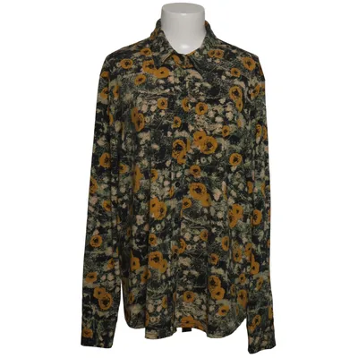 Bluse (Gul, Sort, Flerfarvet) fra Norah Elastan, Polyester