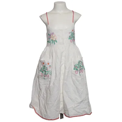 Kjole (Hvid, Flerfarvet) fra Stella McCartney Kids Bomuld, Linned