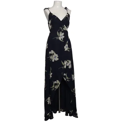Wrap dress (Blue, Multicolored) from Lulus Polyester