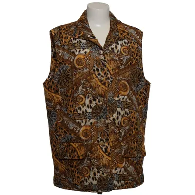 Outer vest (Yellow, Black, Multicolored) from Release Polyester, Silk
