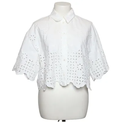 Korte mouwen shirt (Wit) van H&M Katoen