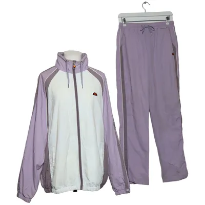 Träningsställ (Lila, Grå, Vit) från Ellesse Polyamid, Polyester