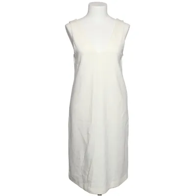 Robe (Blanc) de Massimo Dutti Coton, Lyocell