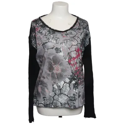 Tričko s dlouhým rukávem (Černá, Vícebarevná) od Tredy Polyester, Viskóza