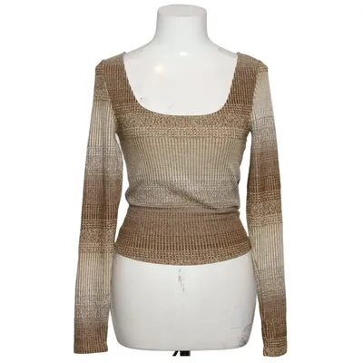 Topp (Beige, Brun) från NA-KD Elastan, Polyester, Viskos