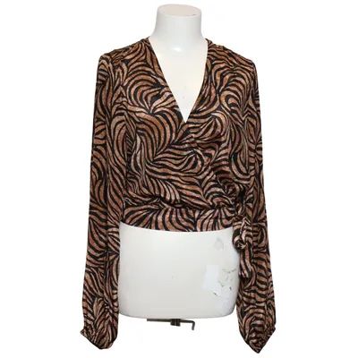 Wrap blouse (C-BAS/IKAT WRAP TOP) from Costes Polyester