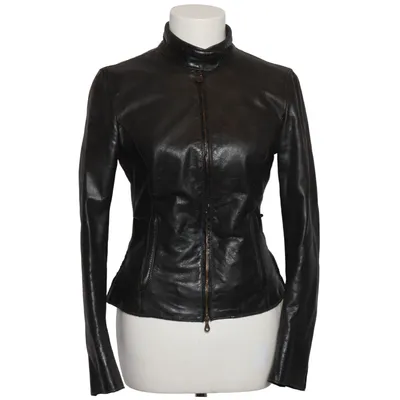 Läderjacka (Brun) från Matchless Skinn, Viskos