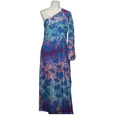 Maxikjole (Blå, Pink, Flerfarvet) fra Closet Bomuld, Elastan, Metallfiber, Polyester