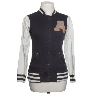 Varsity jacket (Gray, White) from Sutherland Cotton, Polyester
