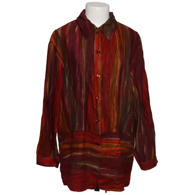 Skjorta (Röd, Brun, Flerfärgad) från Christine Laure Polyester, Viskos