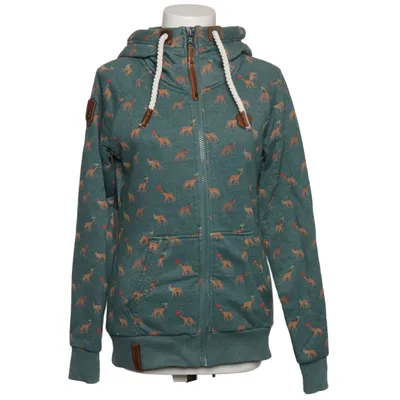 Capuchon sweater (Groen, Meerkleurig) van Naketano Katoen, Polyester