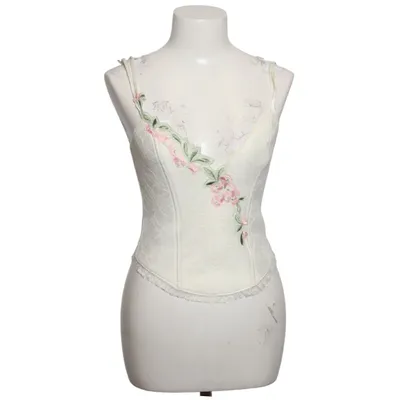 Bustier (White, Pink, Green) from Lise Charmel Elastane, Polyamide