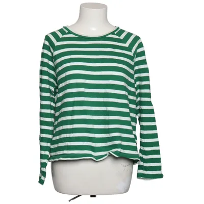 Långärmad t-shirt (Grön, Vit) från Tom Tailor Denim Bomull