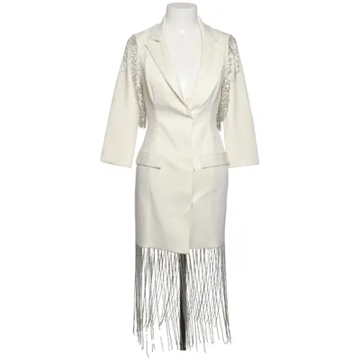 Kjole (Hvid) fra ASOS Elastan, Polyester