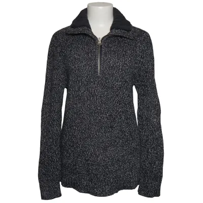 Sweater (Sort, Hvid) fra Autark Bomuld