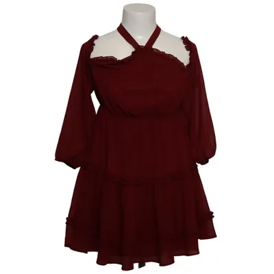 Kleid (Halterneck Off Shoulder Dress) von Iva Nikolina x NA-KD Polyester