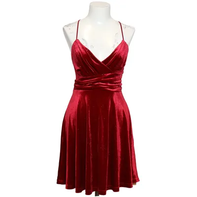 Robe de cocktail (Rouge) de D&M Polyester